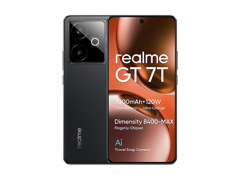 Smartphone REALME en color Negro, Móvil Android