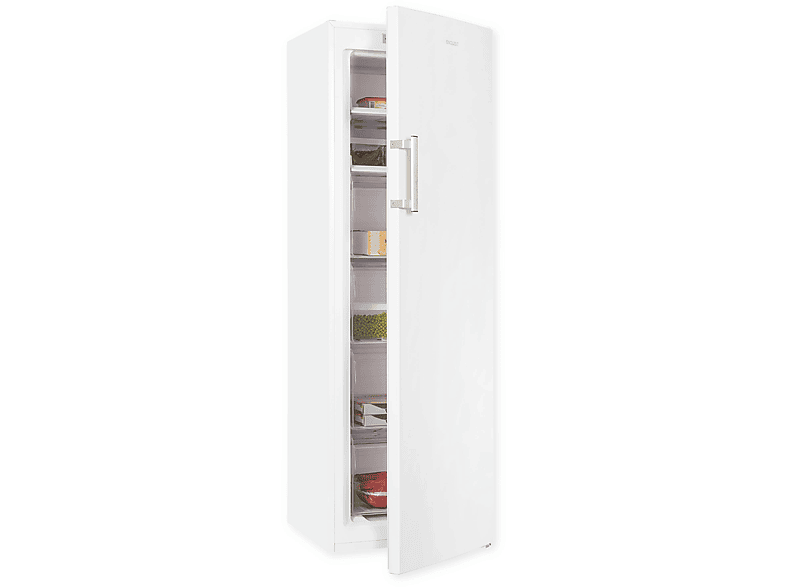 EXQUISIT Congelador vertical en color Blanco — 204 l y 1705 mm