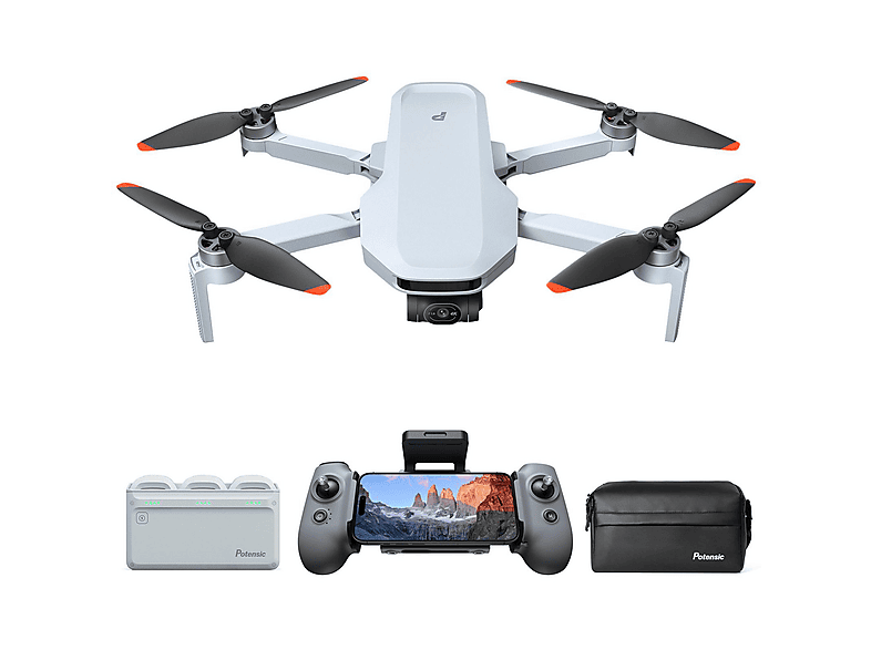 POTENSIC Dron 48 megapixel (mod. DRONE ATOM 2 FLY) en color Blanco — foto 1