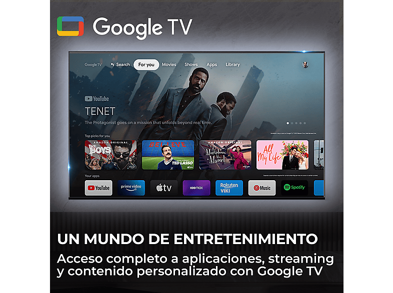 TV Mini-LED 100" HAIER con 4K en color Negro — foto 12