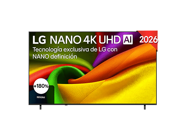 TV LED 85" LG — UHD 4K y Procesador Inteligente α7 AI Processor 4K Gen9 (mod. 85NU850B6LA.AEU)