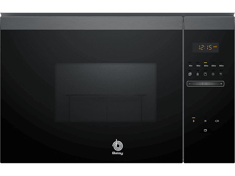 Microondas con grill integrable BALAY — 900 W y 5 niveles