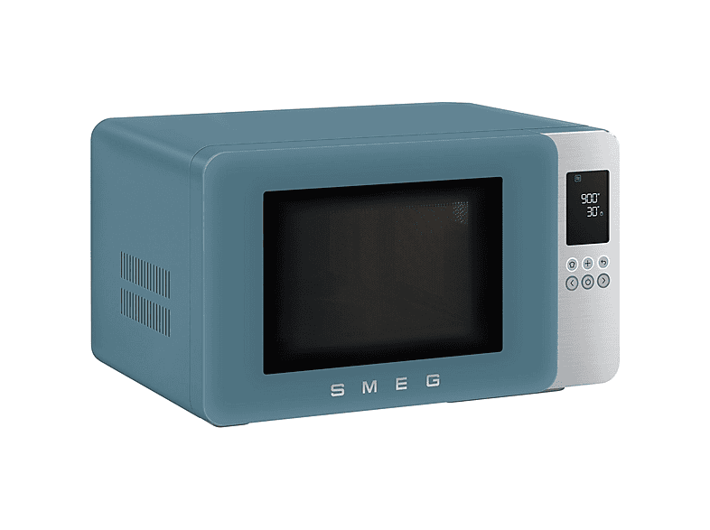 Microondas con grill SMEG en color Azul tormenta mate — foto 5