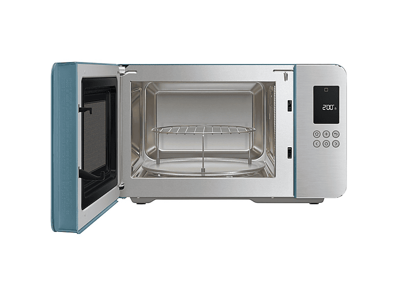Microondas con grill SMEG en color Azul tormenta mate — foto 6