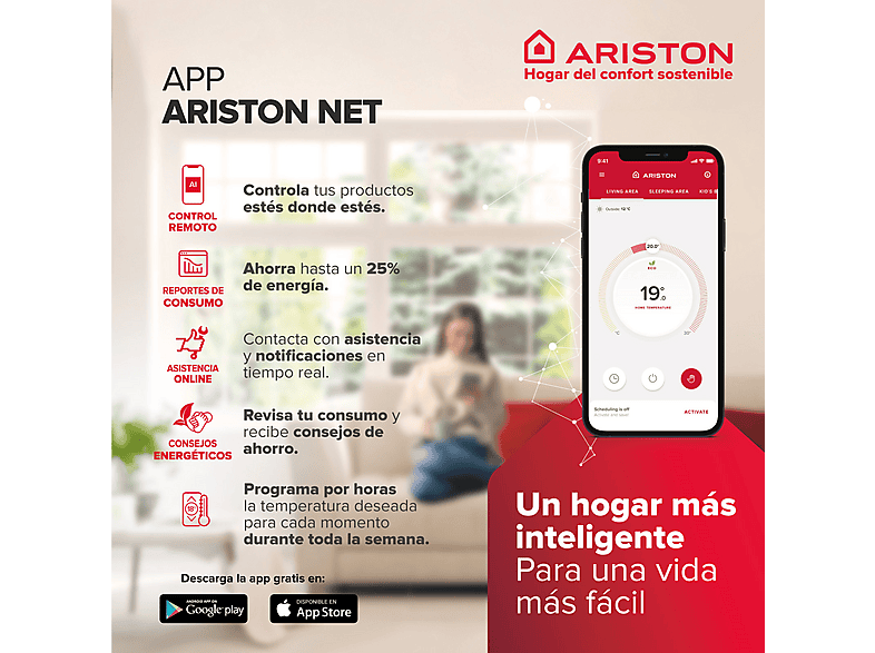 Termo Eléctrico ARISTON — 100 l y Electrónico — foto 9