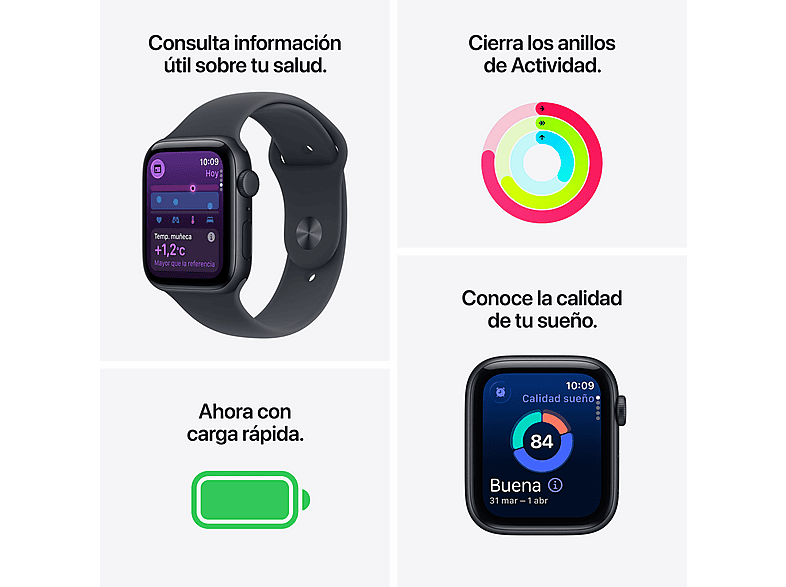 Smartwatch APPLE en color Medianoche de GPS+CEL — foto 3
