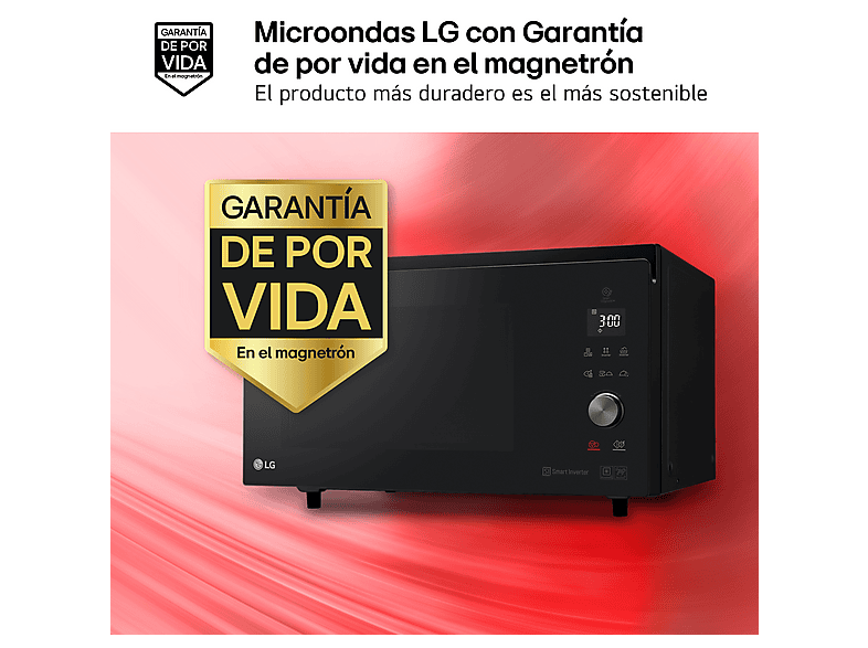 LG Microondas con horno en color Negro — foto 3