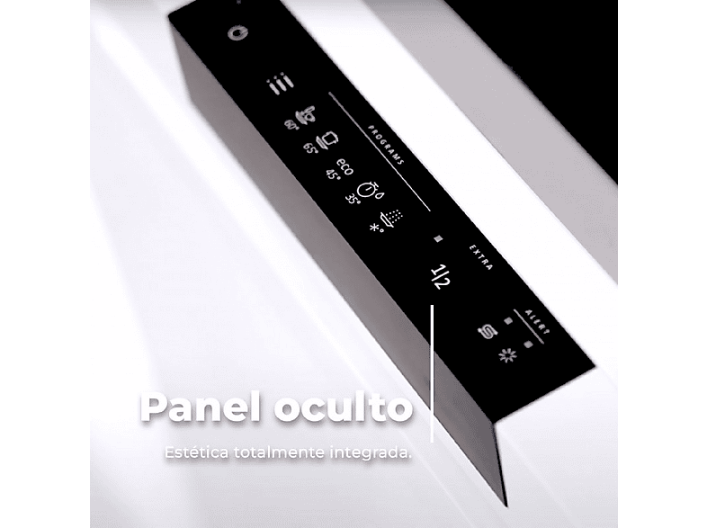 Lavavajillas libre instalación 45 cm EVVO en color Inox de 5 programas — foto 8
