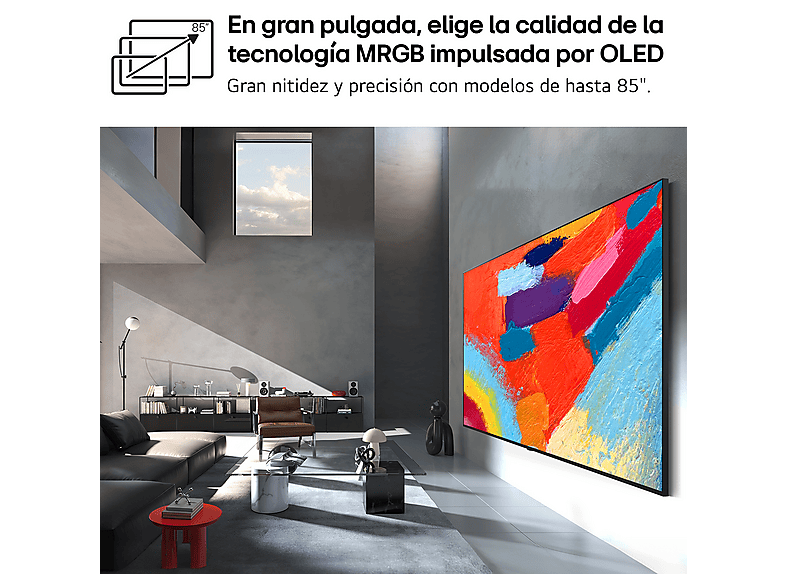 LG TV RGB Mini LED 55" UHD 4K en color Negro — foto 9