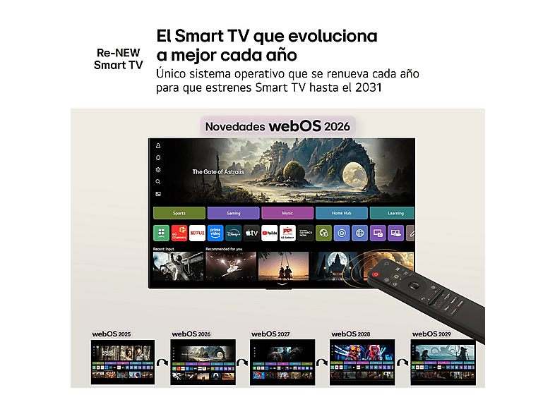 LG TV RGB Mini LED 55" UHD 4K en color Negro — foto 13