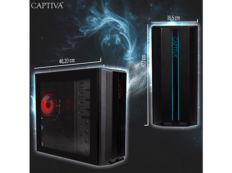 CAPTIVA PC gaming — AMD Ryzen 7 5700X y 8 Núcleos — foto 5