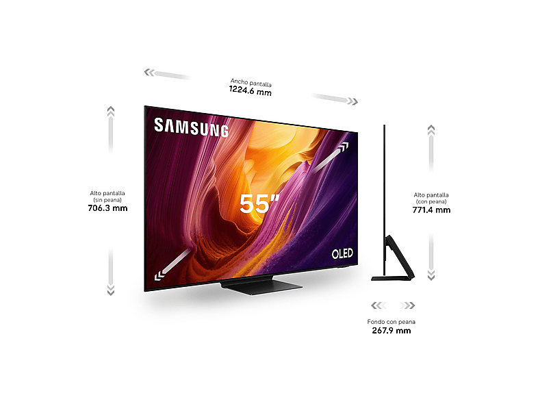TV OLED 55" SAMSUNG — OLED 4K y NQ4 AI Gen3 Processor — foto 13