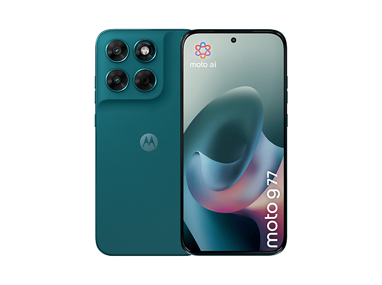 Móvil MOTOROLA en color Shaded Spruce, 256 GB