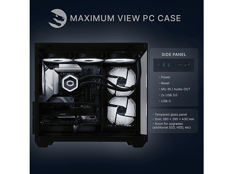 PC Gaming SEDATECH con AMD Ryzen 9 9950X3D 16x 4.3Ghz (max 5.7Ghz) — foto 3