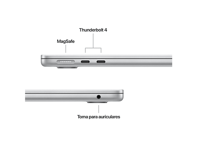 APPLE Portátil Chip M5 Apple (mod. MacBook Air (2026) 13.6") en color Plata — foto 6