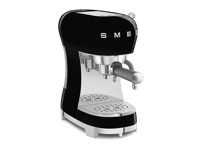 SMEG Cafetera express en color Negro — 15 bar y 1350 W