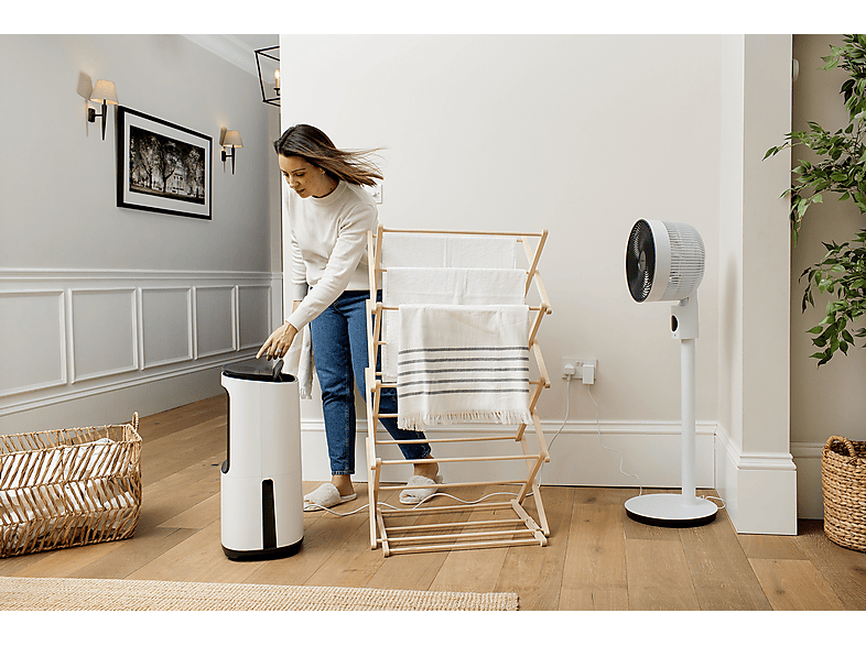 MEACO Deshumidificador 4,8 l (mod. Arete Two 20L) en color Blanco — foto 9