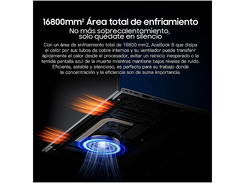 Portátil BLACKVIEW en color Grey (mod. AceBook 8 Pro) — foto 8