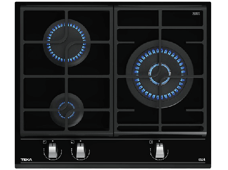 TEKA Placa de gas en color Negro (mod. GZC 63310 XBB)