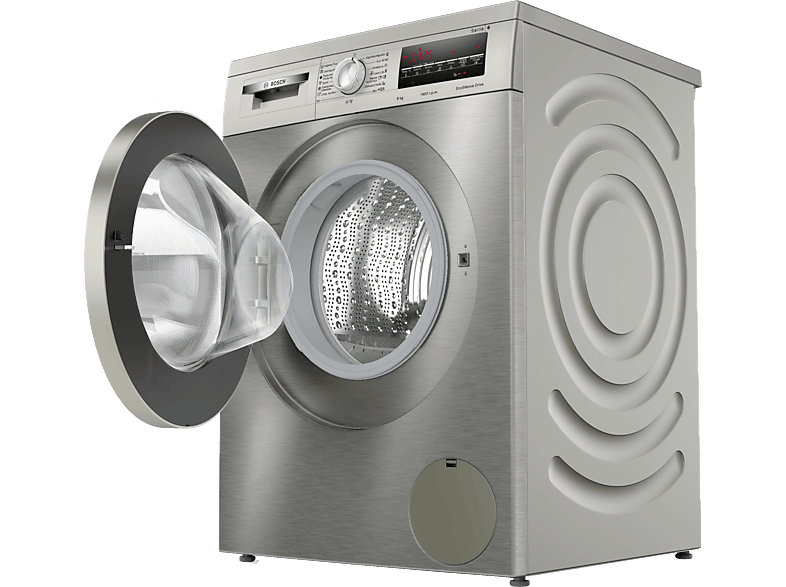 Lavadora carga frontal BOSCH en color Acero inoxidable, 8 kg — foto 3