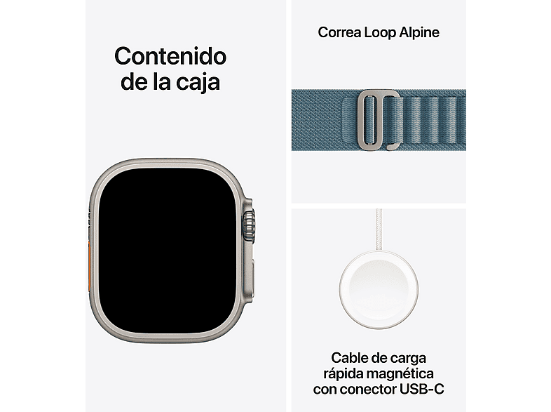 Smartwatch APPLE en color Azul claro de GPS+CEL — foto 8