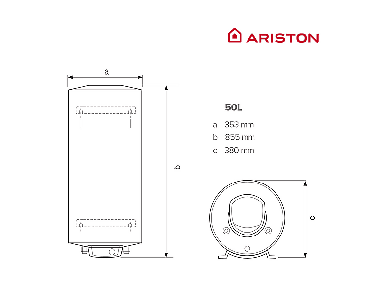 ARISTON Termo Eléctrico en color Blanco — foto 6