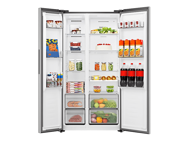 Frigorífico americano HISENSE en color Inox — foto 4