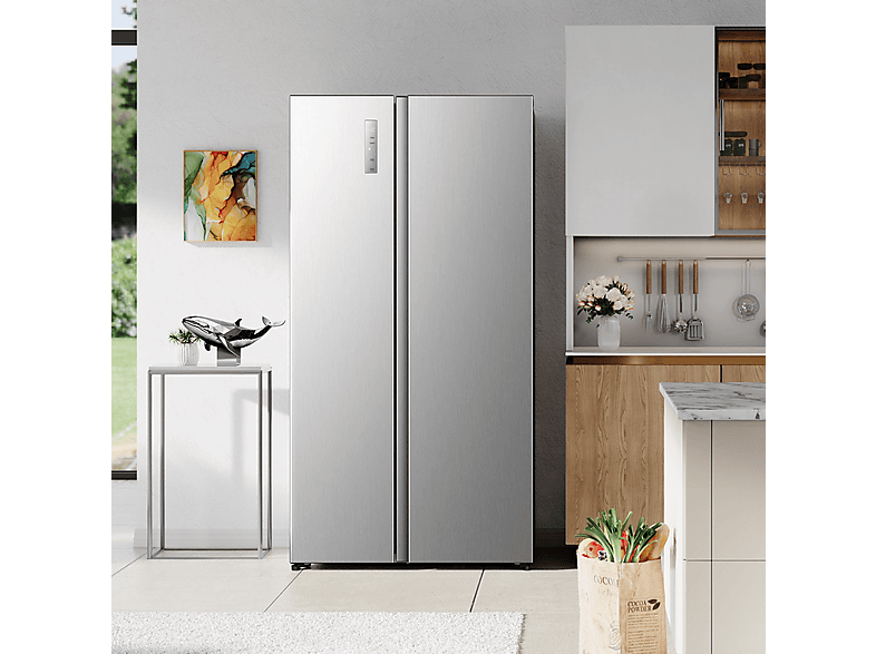 Frigorífico americano HISENSE en color Inox — foto 9