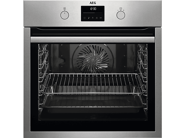 Horno multifunción AEG en color INOX Antihuellas, Independiente