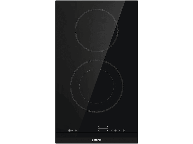 Placa de vitrocerámica GORENJE en color Negro, 2 zonas