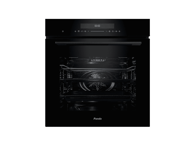 Horno multifunción PANDO ONE en color Negro de Esmalte fácil de limpiar