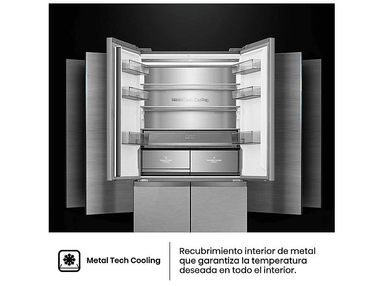 Frigorífico americano HISENSE — No Frost y 190 cm — foto 9
