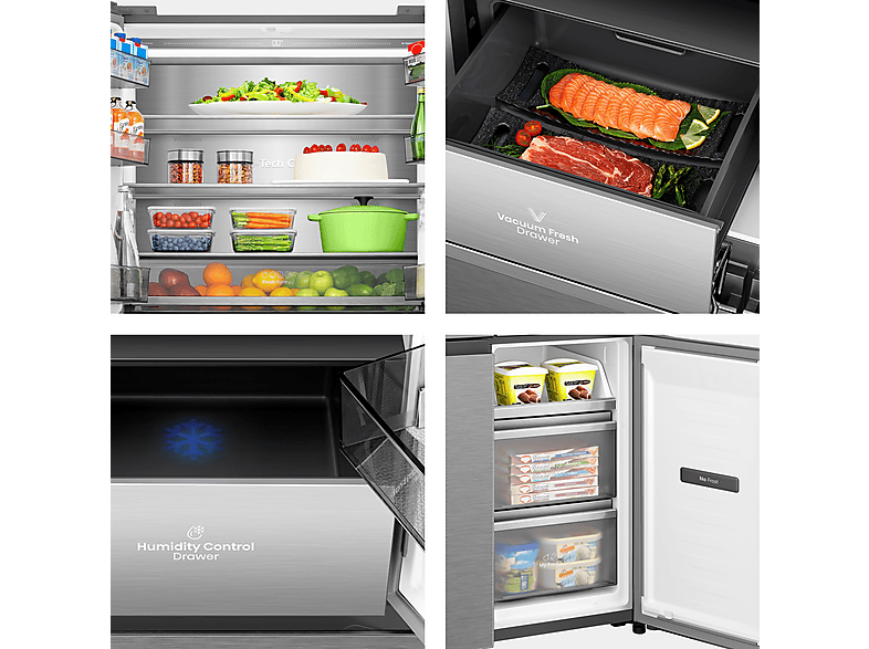 Frigorífico americano HISENSE — No Frost y 190 cm — foto 11