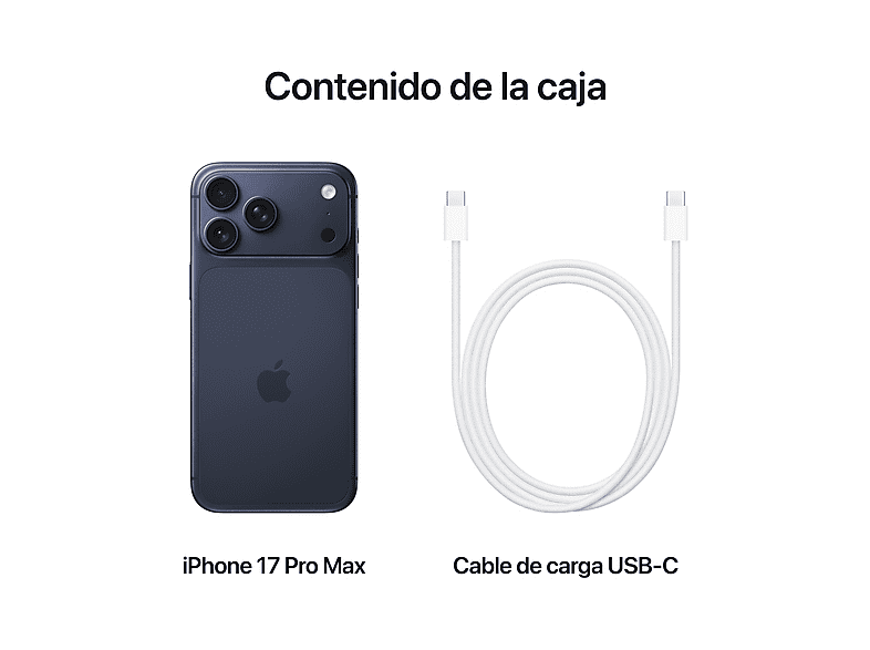 APPLE Smartphone 256 GB (mod. iPhone 17 Pro Max) en color Azul oscuro — foto 8