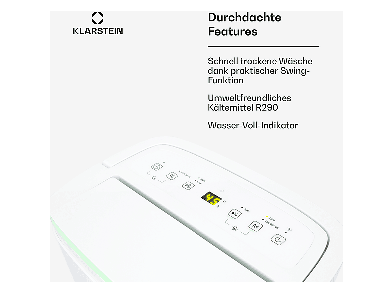 Deshumidificador KLARSTEIN — 5 l y 30 m² (mod. DryFy Connect 30) — foto 5