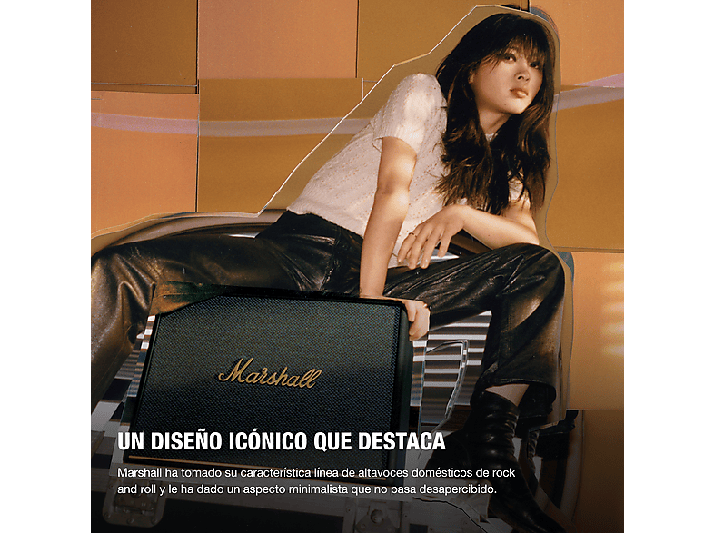 Altavoz bluetooth MARSHALL en color Negro de 90 W — foto 8