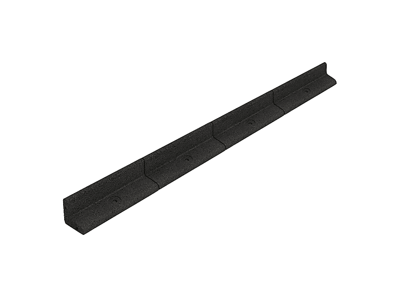 MONSTERSHOP Borde de jardín flexible en color Negro (mod. Flexible)