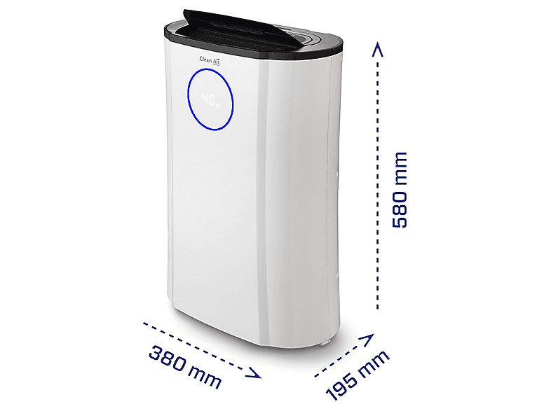 Deshumidificador CLEAN AIR OPTIMA con 5 l en color Blanco — foto 5