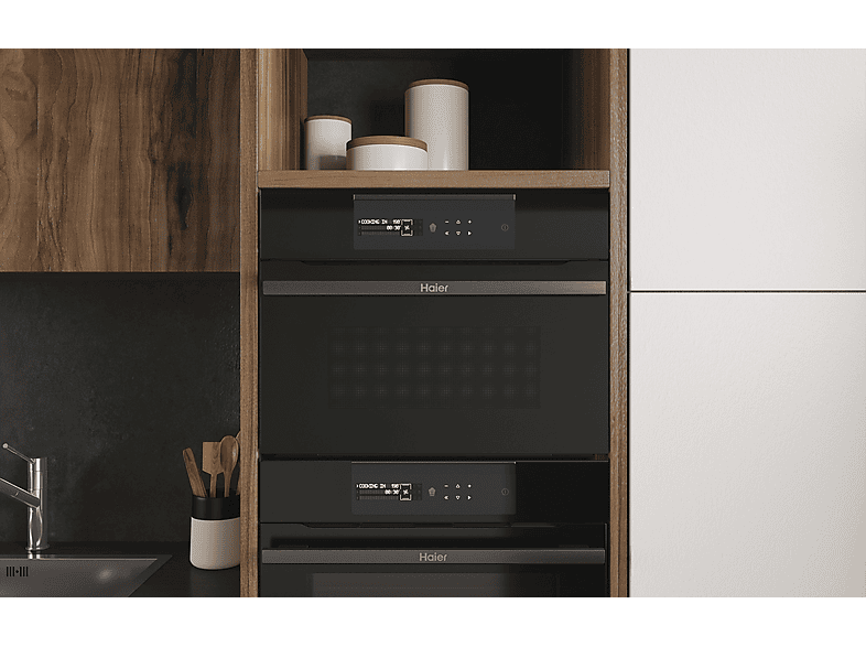 Microondas integrable HAIER en color Negro (mod. I-Message Compact Series 4) — foto 9