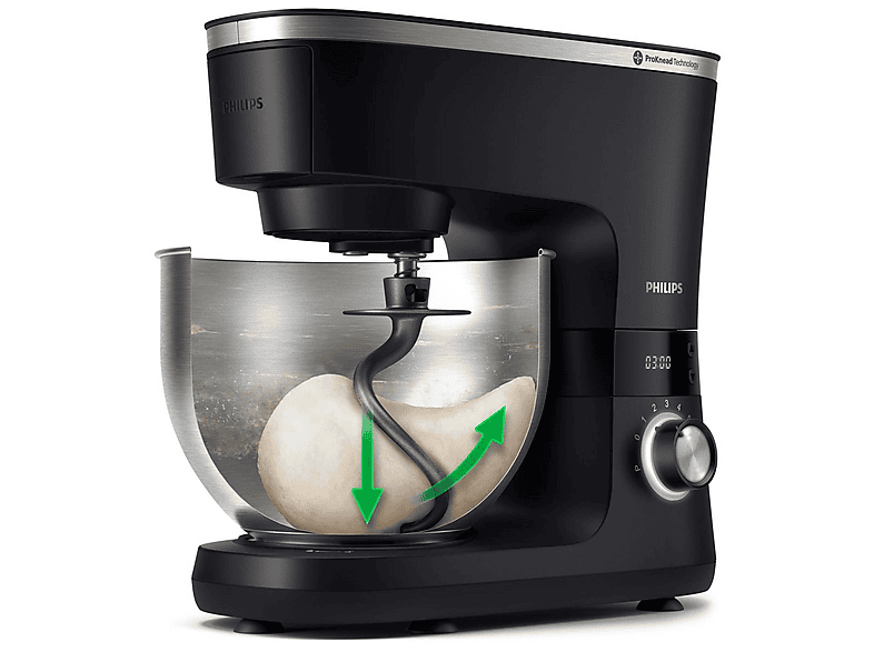 Robot de cocina PHILIPS en color Negro, 1000 W — foto 8
