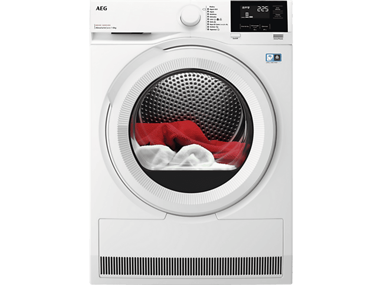 Secadora bomba de calor AEG con SensiDry en color Blanco — foto 1