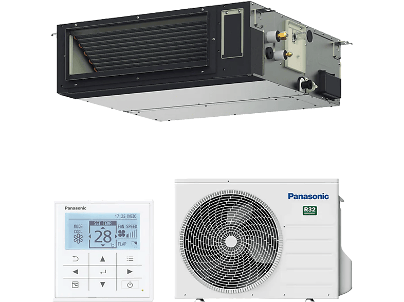 Aire acondicionado por conductos PANASONIC (AIRE ACOND.) — 3010 fg/h y Inverter