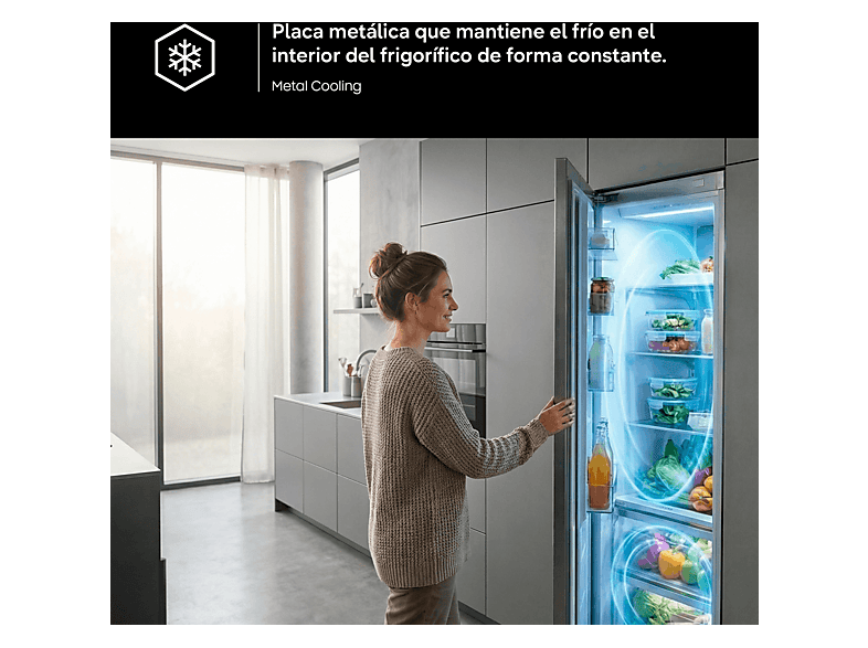 SAMSUNG Frigorífico combi en color Inox — foto 9