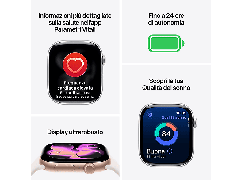 APPLE Apple Watch S/M (mod. Watch Series 11) en color Negro — foto 3