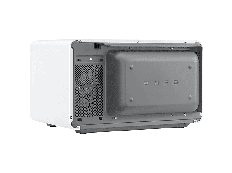 SMEG Microondas 9 en 1 en color Blanco mate — 2100 W y 27 l — foto 4