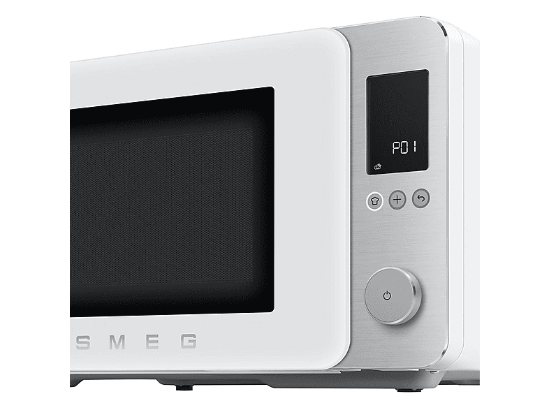 SMEG Microondas 9 en 1 en color Blanco mate — 2100 W y 27 l — foto 7