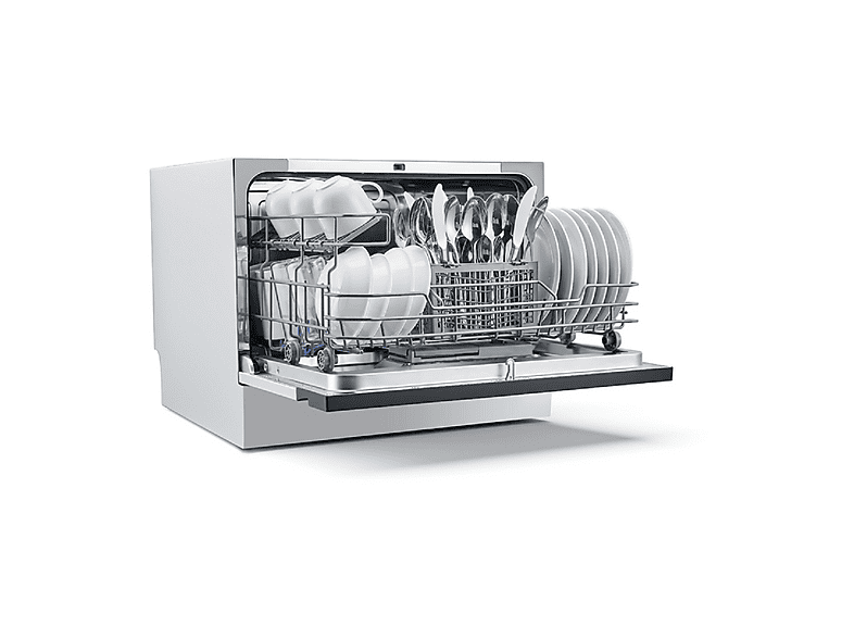 Lavavajillas compacto MIDEA en color Blanco (mod. MTD55S400W-GR) — foto 2
