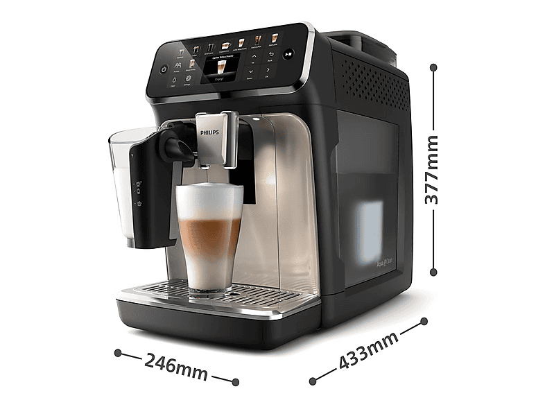 PHILIPS Máquina espresso en color Gris — 15 bar y 1500 W — foto 5