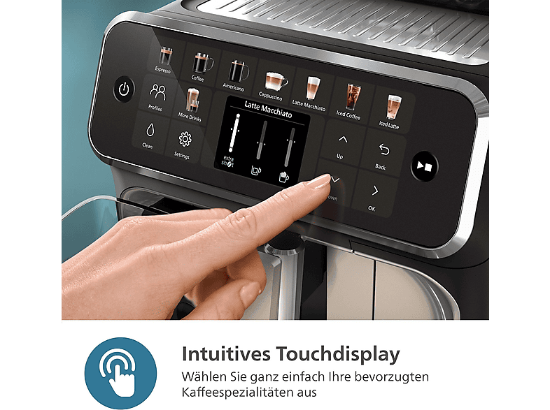 PHILIPS Máquina espresso en color Gris — 15 bar y 1500 W — foto 9