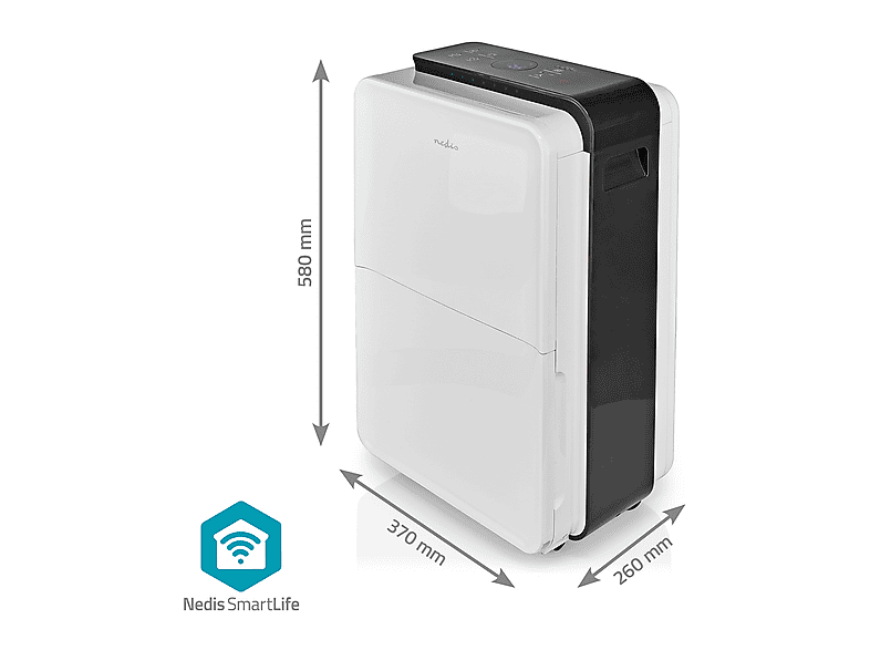 Deshumidificador NEDIS en color Blanco de 4,0 l — foto 5